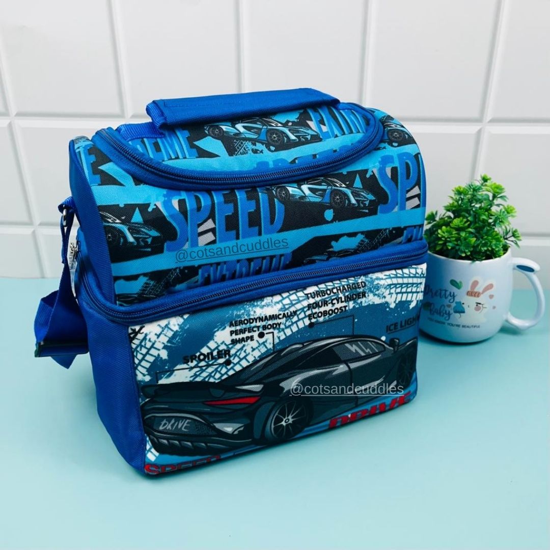 Versatile and Stylish: Fully Padded Double Decker Multipurpose Lunch B