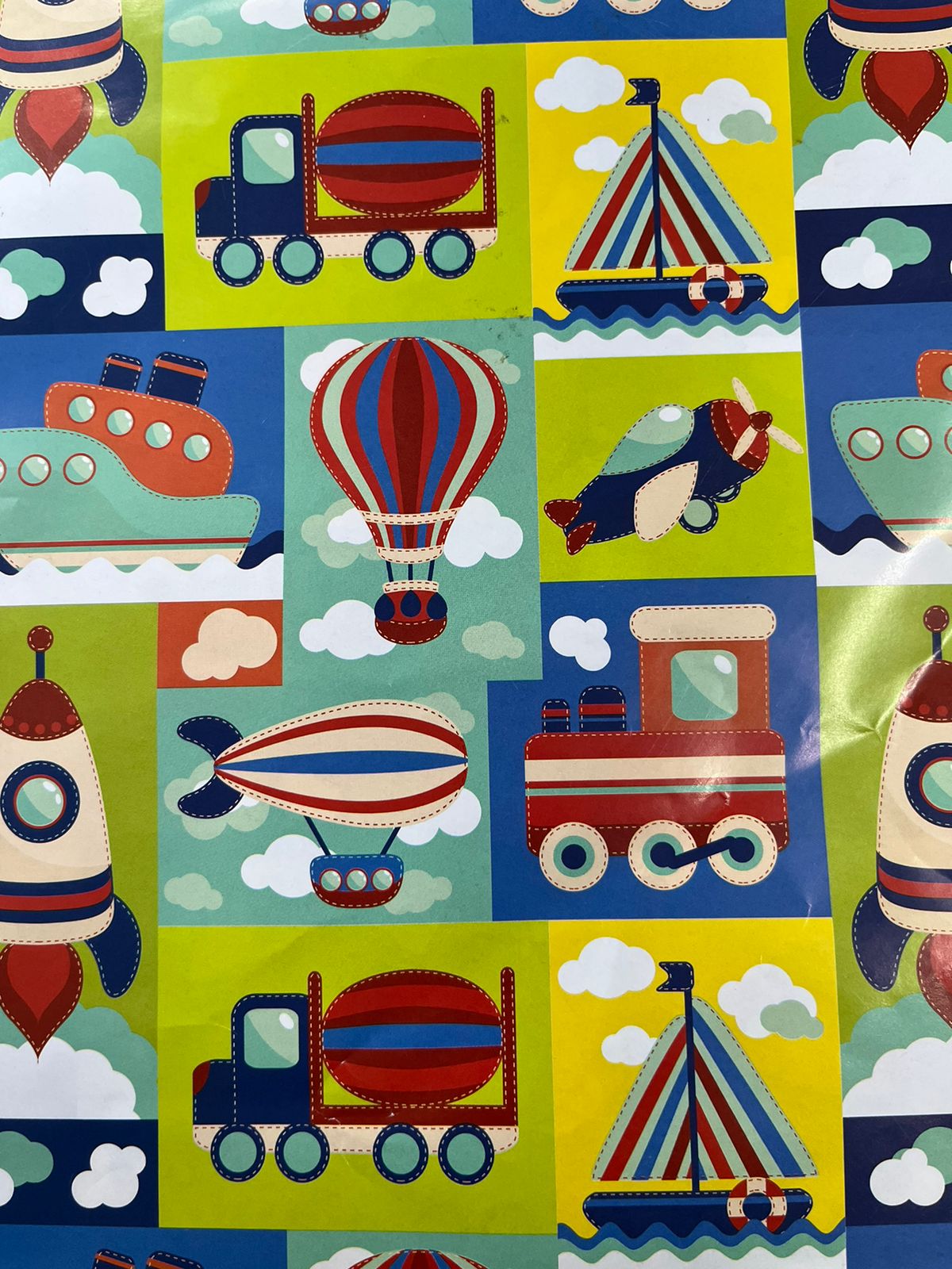 Happy Birthday Theme Gift Wrap- Pack of 10