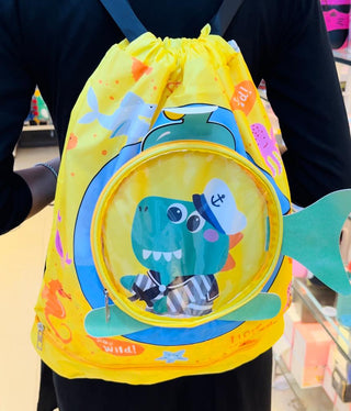 Dino and Unicorn Themed Swimming Backpack - Perfect for The Pool or Beach