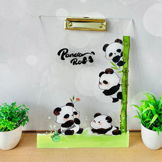 Cute Panda Design Exam Writing Pad for Kids