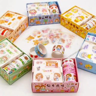 kawai washi tape and sticker