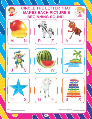 Pre-Nursery English Book