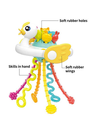 Silicone Pull String Sensory Toys for Kids (Random Design)