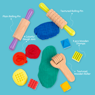 Pretend Play Roll & Mold Set for Kids