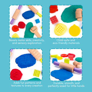 Pretend Play Roll & Mold Set for Kids