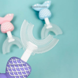 Mermaid U Shaped Toothbrush