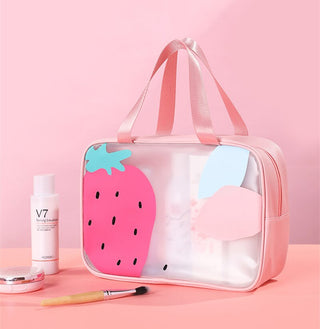 Fruit Theme Washbag with Shoe Pocket  - Large Size