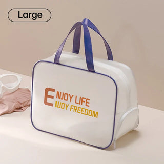 Wash Bag with Shoe Pocket