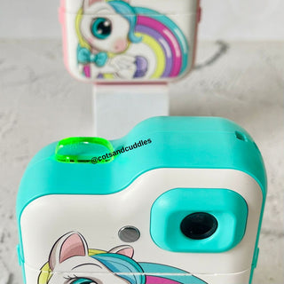 Unicorn Printed Instant Capture and Print Camera