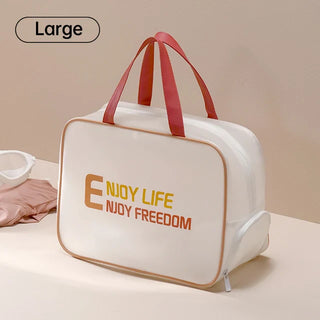 Wash Bag with Shoe Pocket