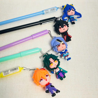 Cute Cartoon Doll Keychain Pen