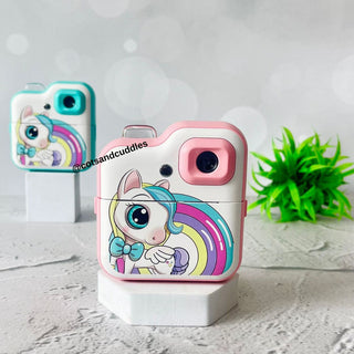 Unicorn Printed Instant Capture and Print Camera