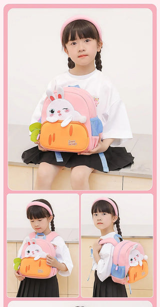 Rabbit Carrot Design Backpack