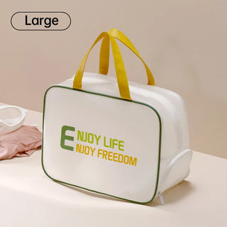 Wash Bag with Shoe Pocket