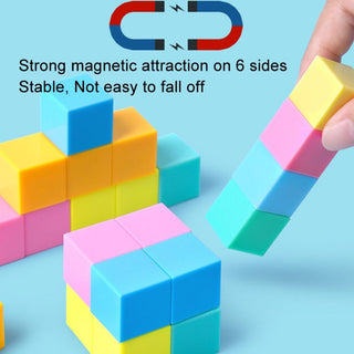 20pcs Pastel Magnetic 2cm Cubes for Kids