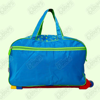 Cartoon-Themed Duffel Bag with Trolley For Kids (Welcome to Zoo)