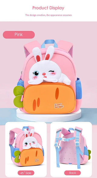 Rabbit Carrot Design Backpack