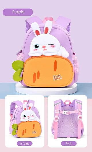 Rabbit Carrot Design Backpack