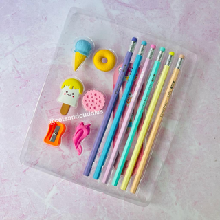 Dessert-Themed Stationery Set for Kids