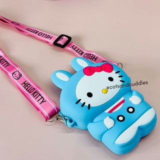 Hello Kitty Design Silicone Sling Bag for Kids