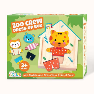 Wooden Zoo Dress Up for Kids