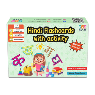 Hindi flashcards with activity