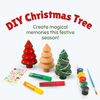 Wooden Christmas Tree for Kids