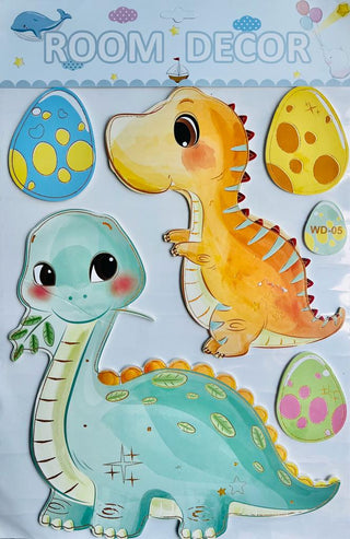 Adorable 3D Foam Wall Stickers Charming Baby Animal-Themed Home Decor