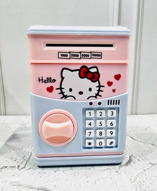 Cartoon Theme Electronic Piggy Bank for Kids