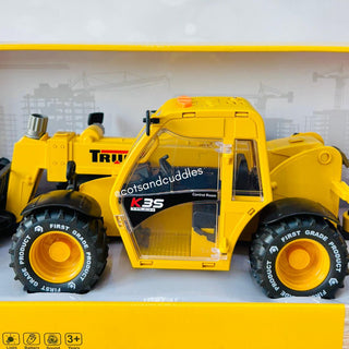 Construction Loader Truck with Detachable Trailer