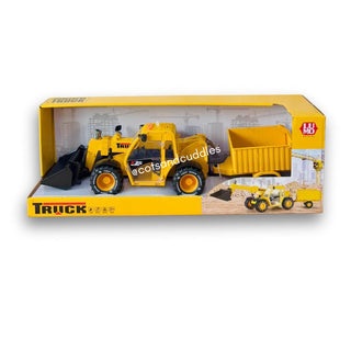 Construction Loader Truck with Detachable Trailer