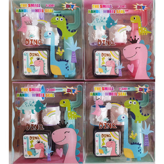 Cute Dino / Space / Unicorn Theme Ink Roller Stamps