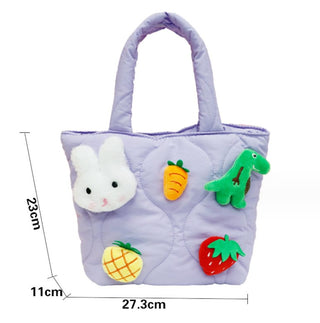 Cute Kawaii Handbags: Carry Your Cuteness Everywhere with Attached Soft Toys