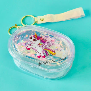 Unicorn Design Holographic Mini Coin Pouch (Random)(1pc)