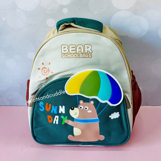 Bear Design School Backpack For Kids