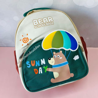 Bear Design School Backpack For Kids