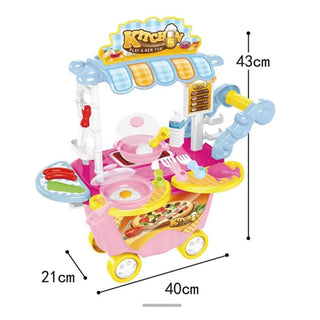 26 pcs Simulation Kitchen Playset for Little Chefs