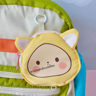 Cartoon Design Backpack with Coin Pouch For Kids