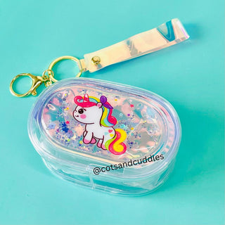 Unicorn Design Holographic Mini Coin Pouch (Random)(1pc)