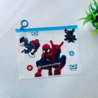 spiderman zip pouch