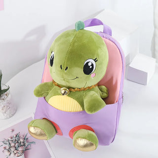 Dino Soft Plush Backpack