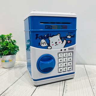 Cartoon Theme Electronic Piggy Bank for Kids