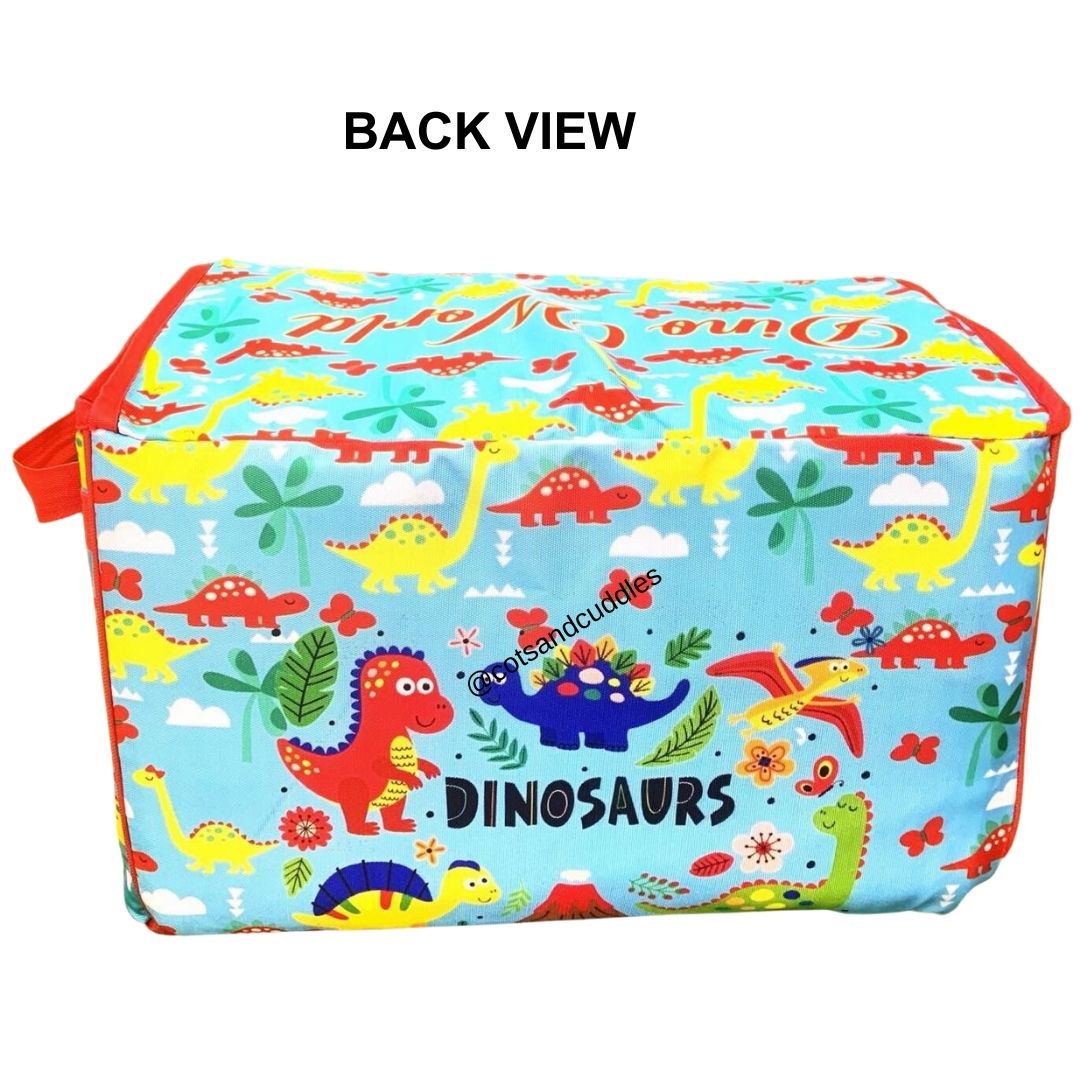 Wheeled Wonderland: Multipurpose Toy Storage Bag (Dino)