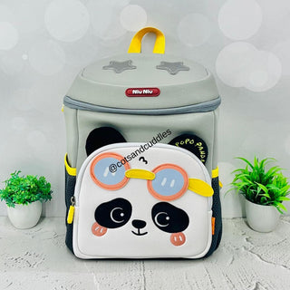 Adorable Panda Design Kindergarten Backpack for Kids