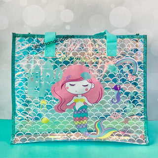 Premium Quality Printed Multipurpose Holographic Tote Bag (Big)