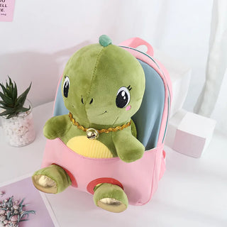 Dino Soft Plush Backpack