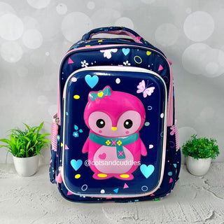 Cute Design Hardshell Square Pocket Backpack For Kids