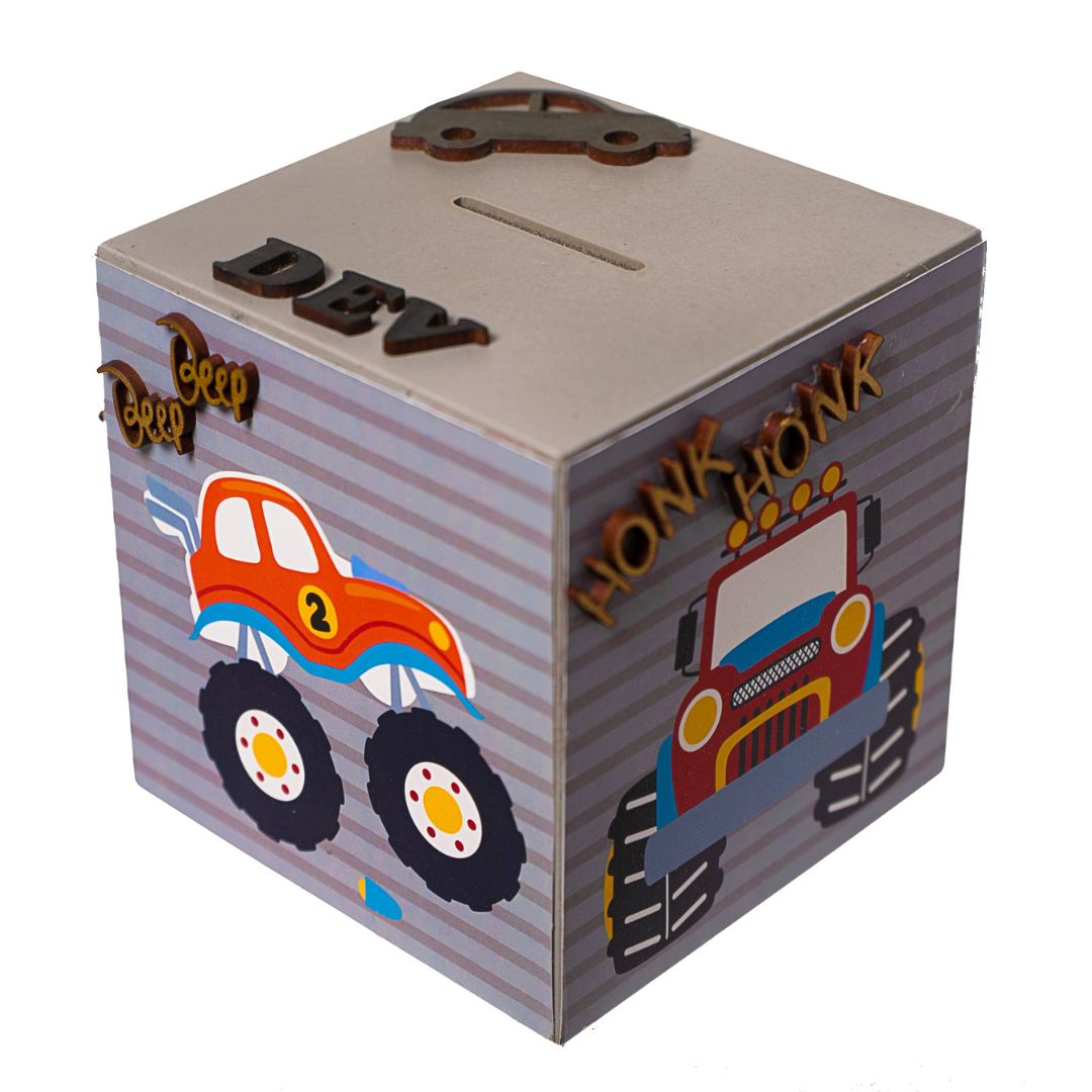 Monster truck piggy bank online