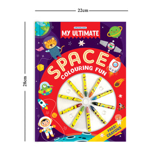 My Ultimate Space Colouring Fun Book