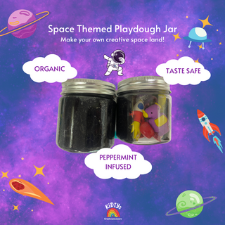 Space Playdough Curiosity Jar